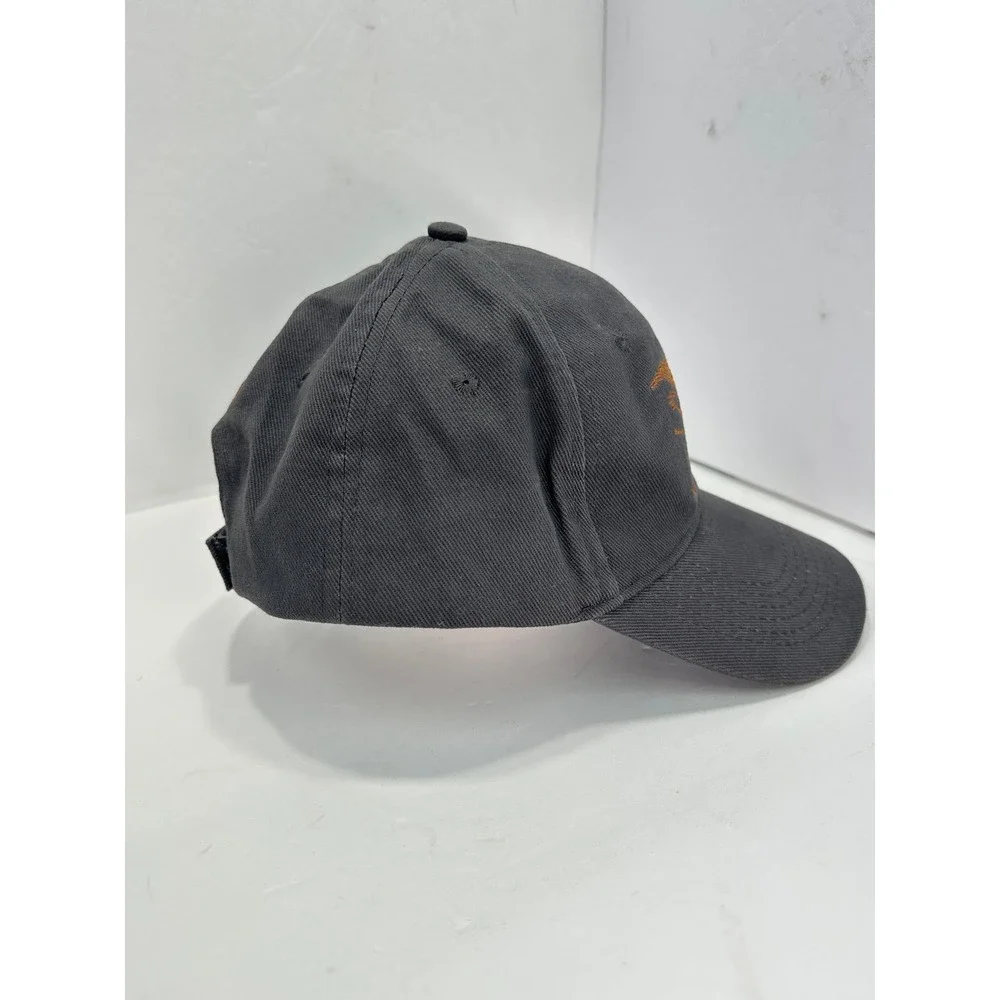 Eagle Rifle Dark Gray Embroidered Cap EST 1871 Men OSFM Cotton